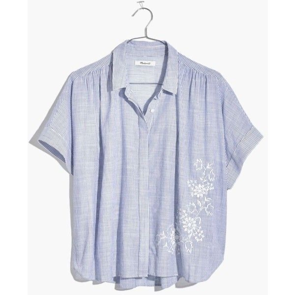 Madewell Embroidered Hilltop Shirt